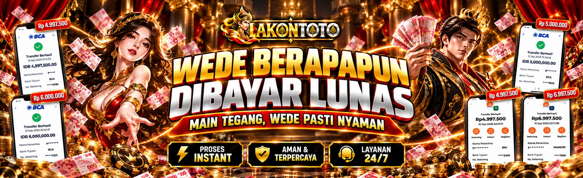 JAMINAN WEDE DIBAYAR LUNAS - Home Banner